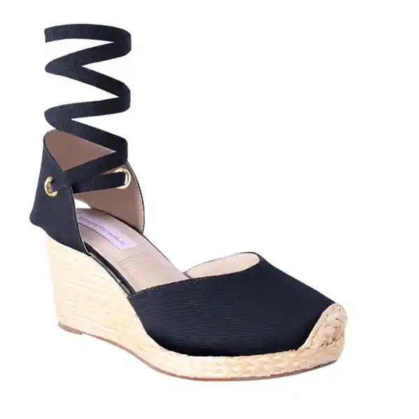 Spadrillas Plataforma Kiri Negro-35