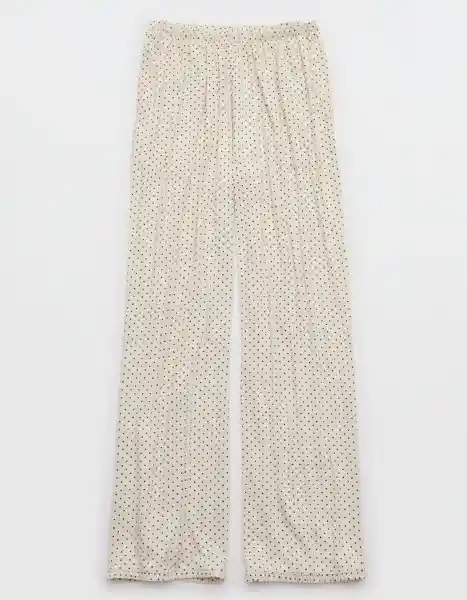 Pijama Aerie Blanco Talla Small 1855062 American Eagle