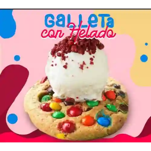 Galleta con Helado