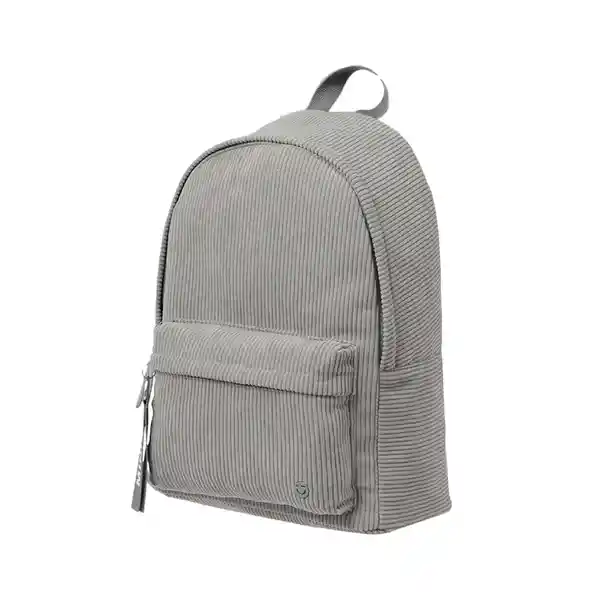 Maleta de Pana Gris Serie Miniso