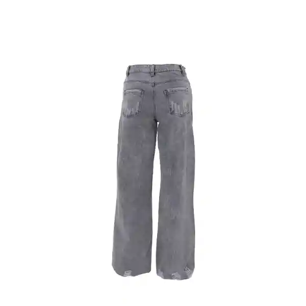 Jean Wide Preston Gris Talla Xs