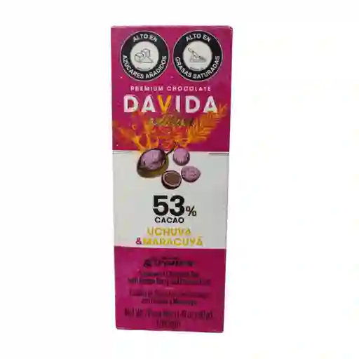 Davida Chocolate Tableta Uchuva Maracuyá