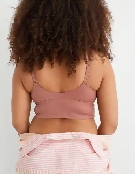 American Eagle Bralette Triangular Sunnie Cereza Talla S
