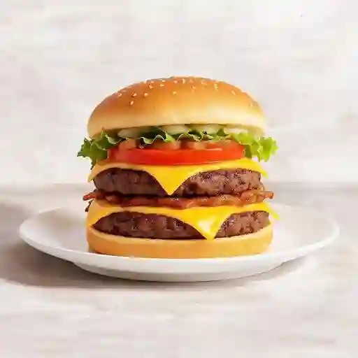Hamburguesa Clasica Doble