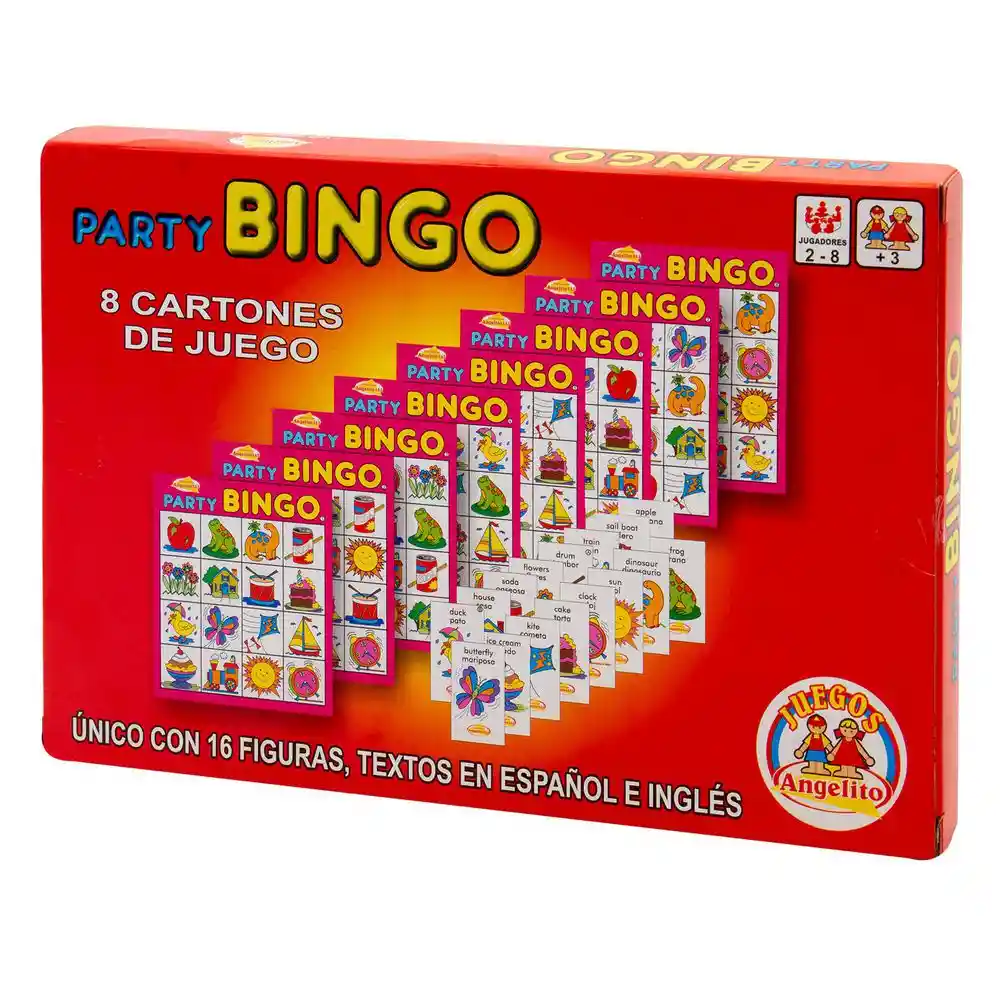 Angelito Juego de Mesa Party Bingo