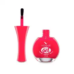 Esmalte Efecto Gel Voguera Rojo