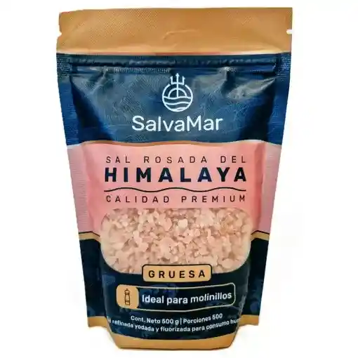 Doypack Sal Rosada Himalaya Grano Grueso - Salvamar