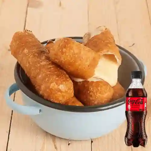 Combo Palo de Queso Grande +Cocacola S/az 400ml