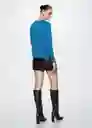 Jersey Lucca3 Azul Talla S Mujer Mango