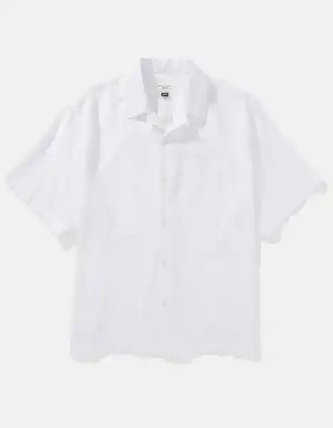 Camisa Hombre Blanco Talla: MEDIUM 2734100 American Eagle