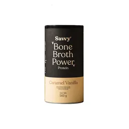 Savvy Proteína Bone Broth Power Vainilla Caramelo