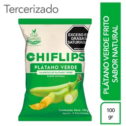 Platano Verde Frito Sabor Natural Deli Campo
