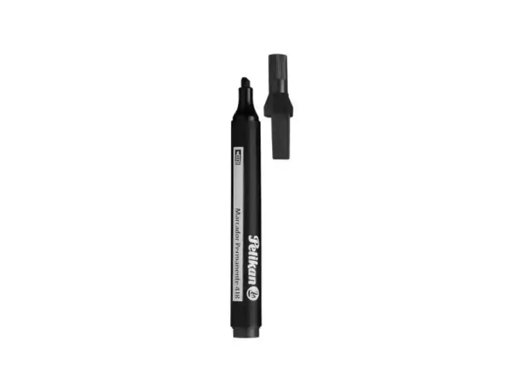 Pelikan Marcador 418 Permanente Color Negro