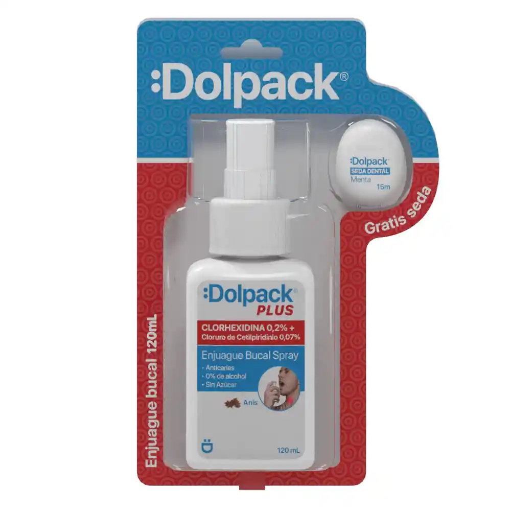 Enjuague Bucal Dolpack Spray + Seda