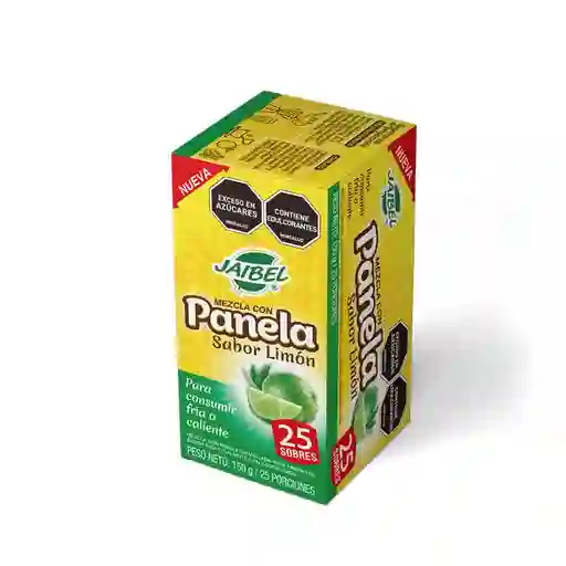 Aromatica Jaibel Panela Limon 25 Sobres