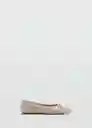 Zapatos Buba Taupe Talla 36 Mujer Mango