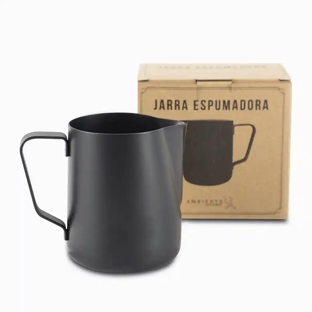 Ambiente Gourmet Jarra Espumadora Teflón Negro