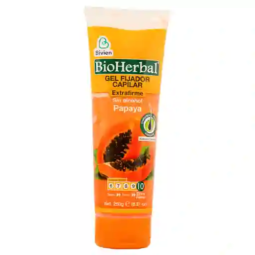 Bio Herbal Gel Fijador Capilar Papaya