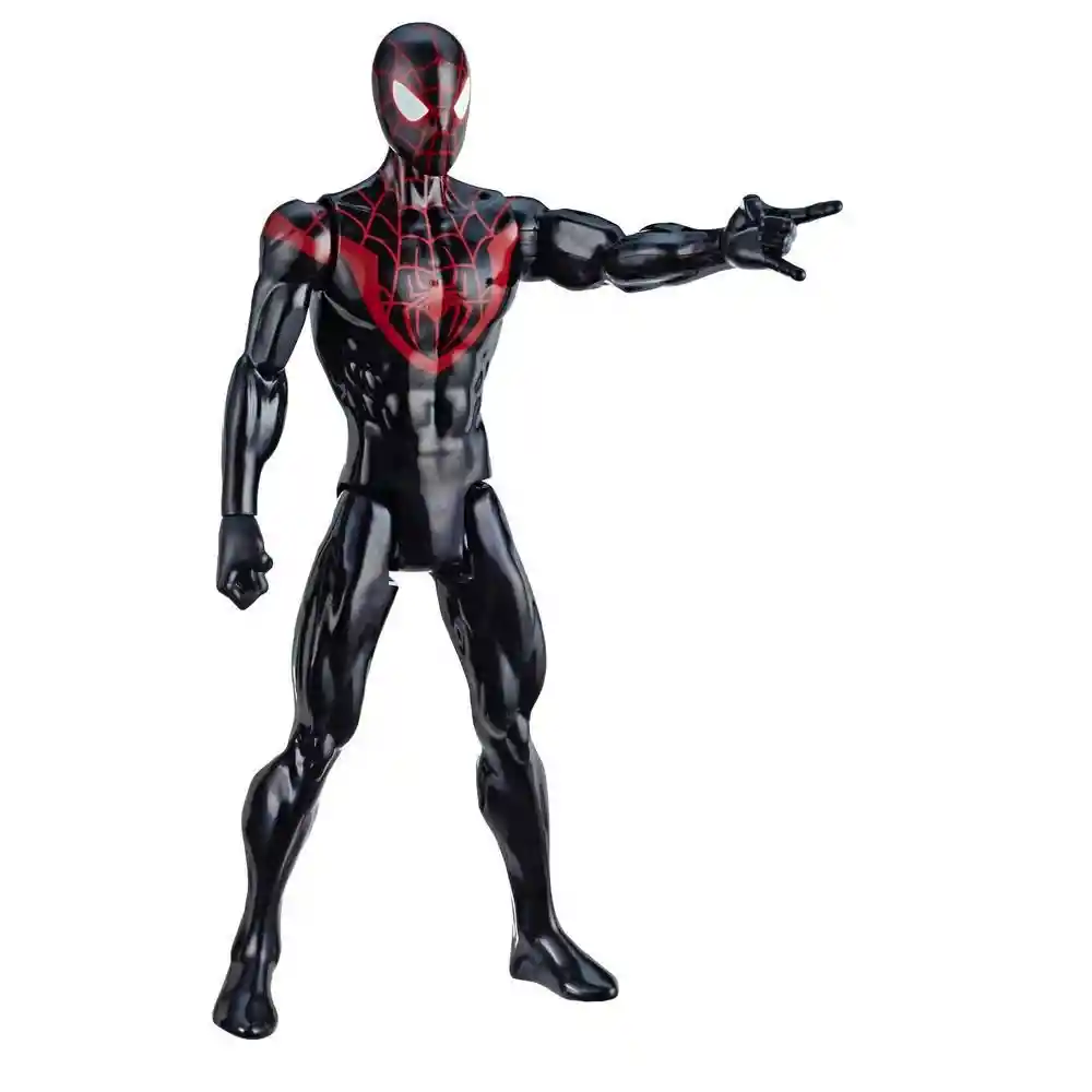 Figura de Acción Spiderman Miles Morales Titan Hero Series