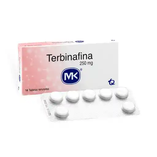 Mk Terbinafina (250 mg) 14 Tabletas