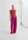 Top Mira Fucsia Talla M Mujer Mango