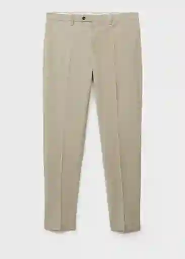 Pantalón Milan Verde Talla 42 Hombre Mango
