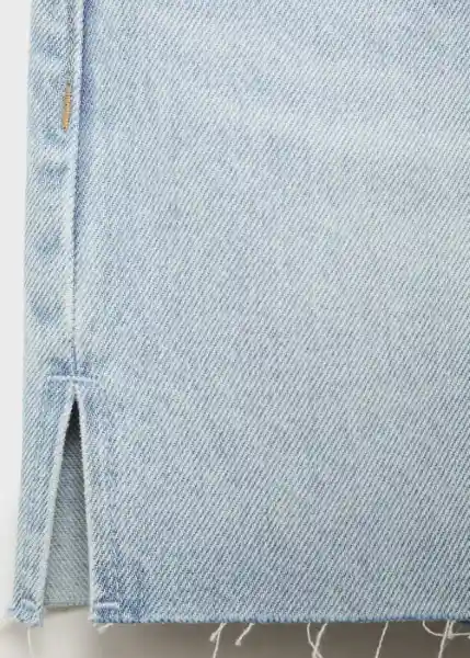 Short Andy Tejano Claro Talla 36 Mujer Mango