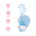 Llavero Hachiware Chiikawa Elf Light Pendant Azul Claro Miniso