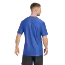 Adidas Camiseta Stretch Manga Corta Hombre Azul T L