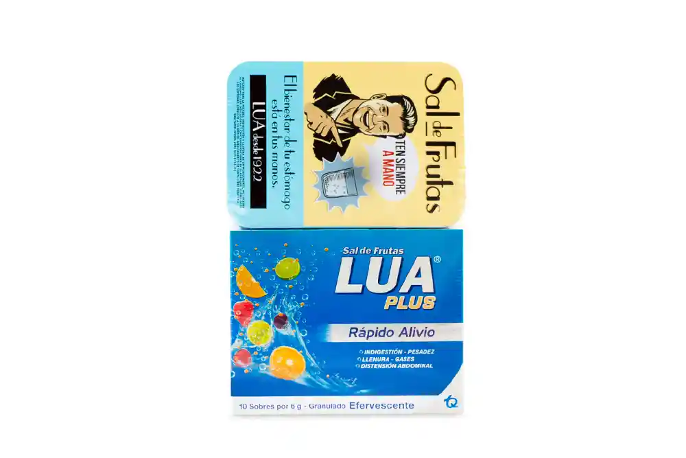 Sal de Frutas Lua Granulado Efervescente Plus Rápido Alivio 