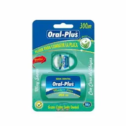 Oral-Plus Seda Dental con Flúor y Menta