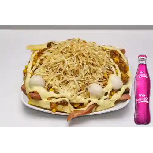 Combo Mazorcada Kronch + Uva Postobon 350 ml