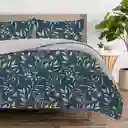 Quilt Doble Faz Finlandek Doble (140 X 190 Cm) Poliéster Verde