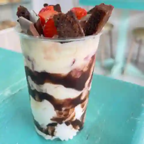 Fresas con Crema y Chocolate