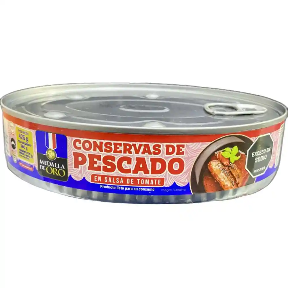 Conserv Pescad Medalla de Oro S/tom