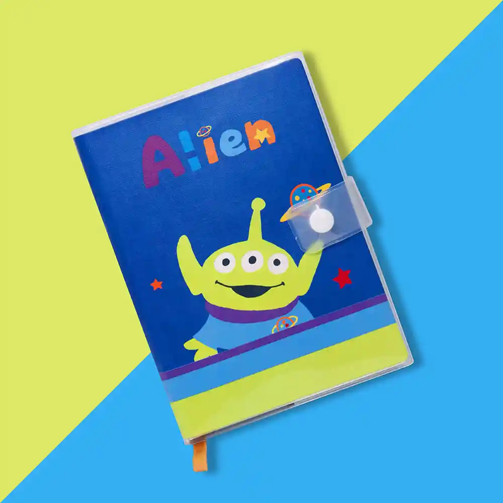 Miniso Cuaderno Disney Coleccion Toy Story Alien 128 Hojas