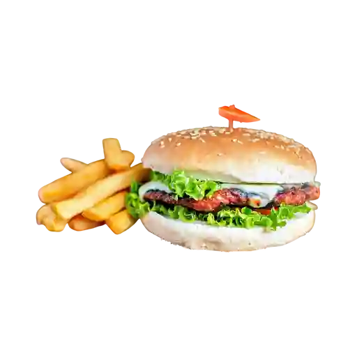 Hamburguesa de Res Sencilla