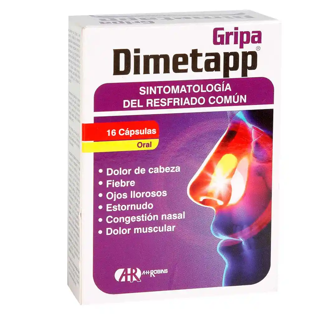 Dimetapp Antigripal Capsulas