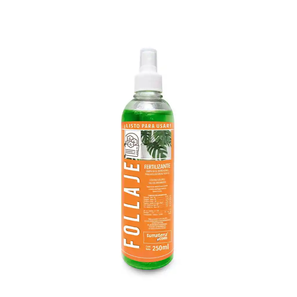 Follaje Fertilizante Líquido Soluble en Spray