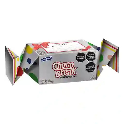 Choco Break Chocolates Rellenos Sabores Surtidos