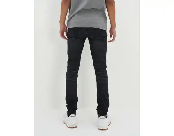 Jean Super Skinny Hombre Negro Talla 36 x 34 American Eagle