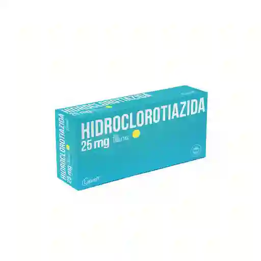 Hidroclorotiazida Tab 25mg X 30 (laproff)
