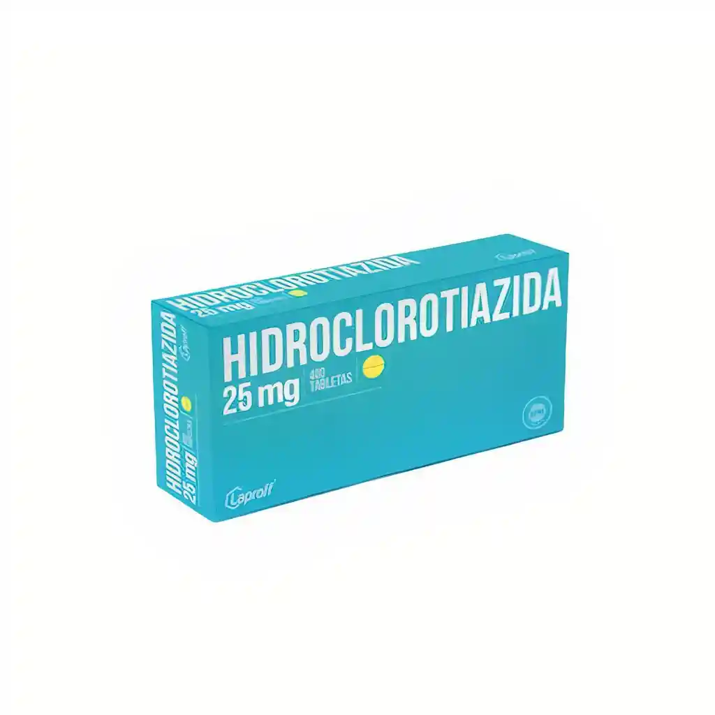 Hidroclorotiazida Tab 25mg X 30 (laproff)