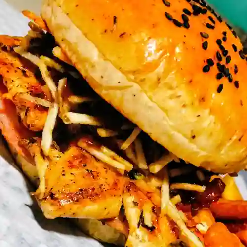 Hamburguesa de Filete de Pollo