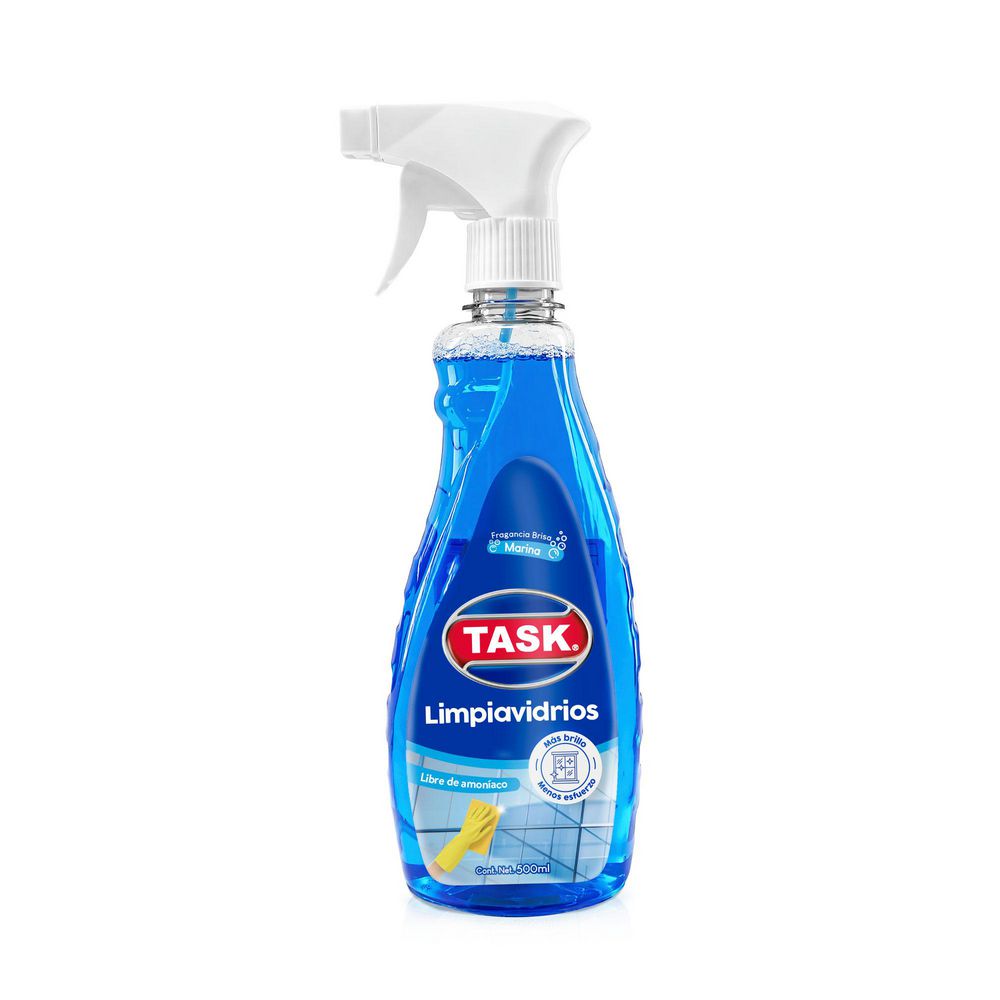 Limpiavidrios Task Fragancia Marina (750 Ml)