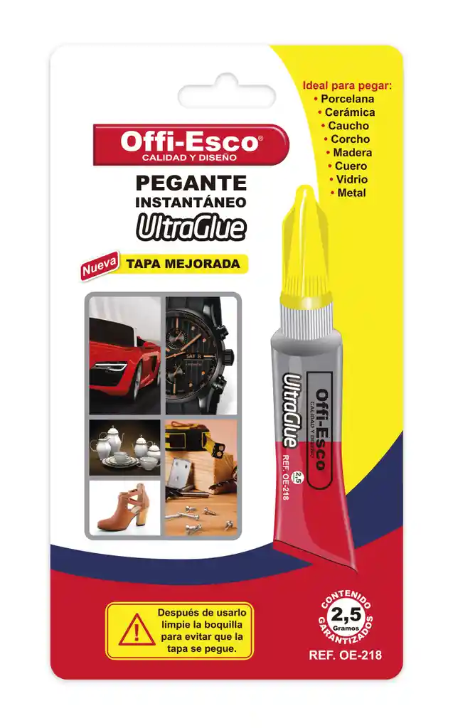 Offi-Esco Pegante Instantáneo Ultra Glue