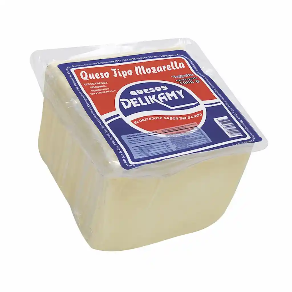 Delikamy Queso Tipo Mozzarella Tajado