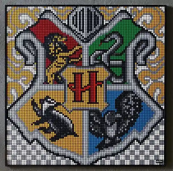 Lego ® Juguete Para Construir Art Harry Potter: Escudos Hogwarts