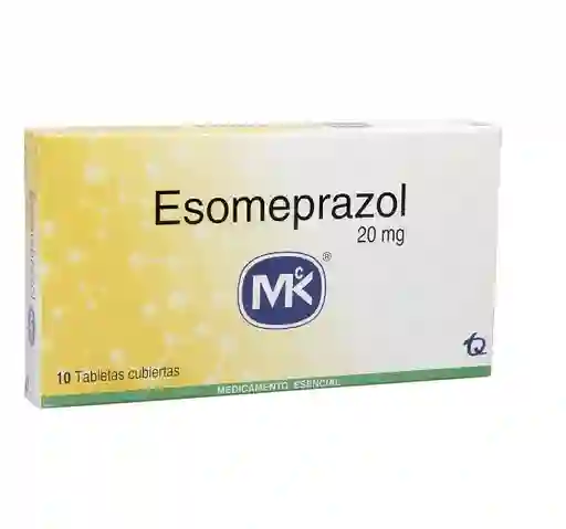 Mk Esomeprazol (20 mg) 10 Tabletas