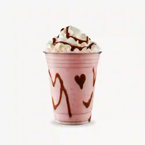 Malteada de fresa.